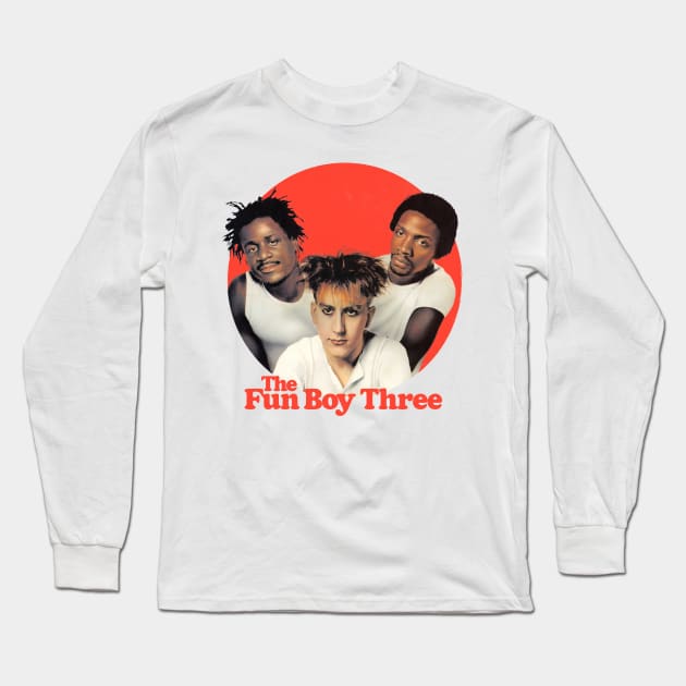 The Fun Boy Three Long Sleeve T-Shirt by unknown_pleasures